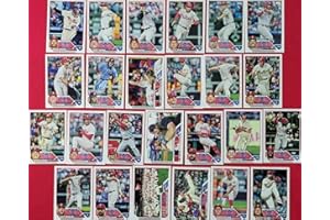 Philadelphia Phillies 2023 Topps Complete Mint Hand Collated 25 Card Team Set with 4 Rookie and 2 Future Stars Cards Plus Bryce Harper, Rhys Hoskins and Others