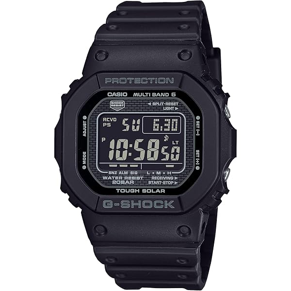 Amazon.com: Casio G-Shock Black Resin Red Digital Square Watch DW