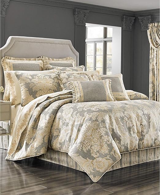 Amazon Com J Queen New York 4 Pieces Rialto Queen Comforter Set