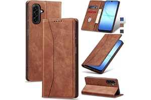 Jasonyu Flip Wallet Case for Samsung Galaxy A17/A26 5G,Leather Magnetic Folio Cover with Card Holder,Kickstand - TPU Shockpro