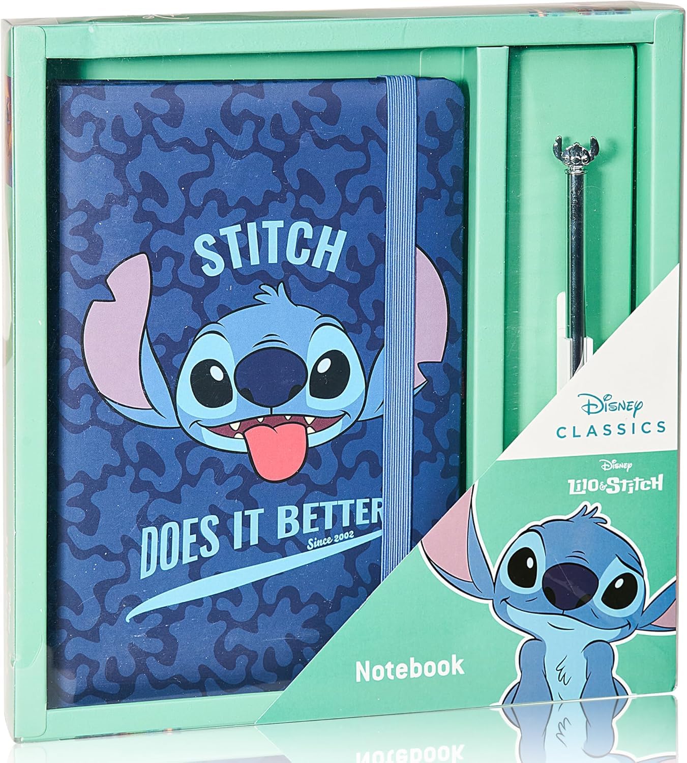 Disney Stitch Notebook and Pen Set – Lilo and Stitch Diary for Girls Stationery Gift Set with Hardcover Journal and Pen – Cute Stitch Gifts for Girls