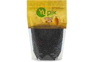 Yupik Organic Canadian Wild Long Rice, 1kg (6 Count), Raw, Vegan, Gluten-Free, High in Protein & Fiber, Low-Calorie, Ideal fo
