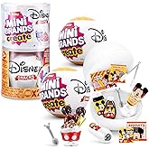 Mini Brands Create Disney Snacks Series 1 Capsule by ZURU, Licensed Mini Collectibles, Mystery Blind Packaging, DIY, Crafts, Resin Play, Novelty, Replica Food, NOT Edible, 8+ (2 Capsules)