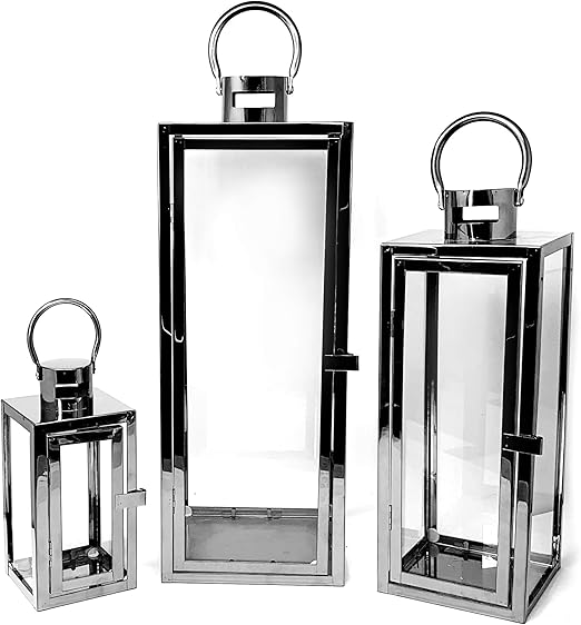 modern black lantern