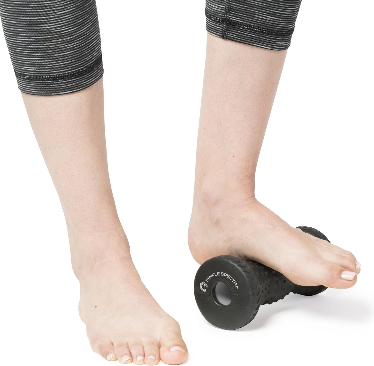 Foot Massager Roller & Spiky Ball Therapy Set - Massage Tool for Muscle Pain Relief from Plantar Fasciitis | Best for Trigger Point Release, Acupressure Reflexology with eBook Guide: Health & Personal Care