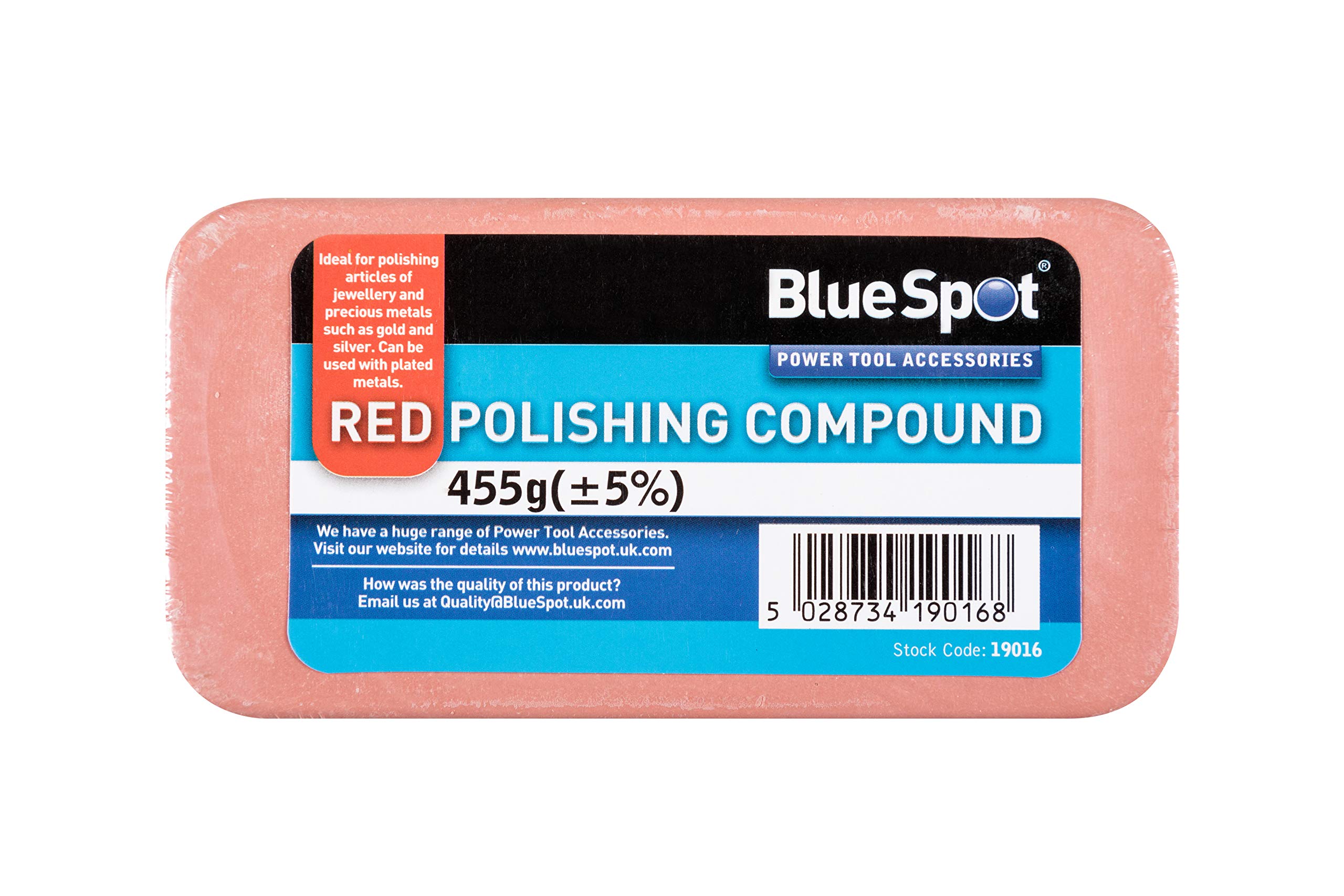 Bluespot 19016 Red Polishing Compound