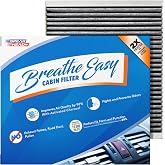 Spearhead Odor Defense Breathe Easy AC &amp; Heater Cabin Air Filter (BE-966) | Fits Select 2013-2025 Acura, Honda, Buick, Cadillac, Chevrolet, GMC Like OEM | Up to 25% Longer Lasting w/Activated Carbon