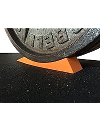 The Dead Wedge - Deadlift Jack Alternative for Your Gym Bag - Raises loaded barbell & plates for effortless Loading/Unloading. Perfect for Powerlifting, Weightlifting, Crossfit, Home Gym & Deadlifts.