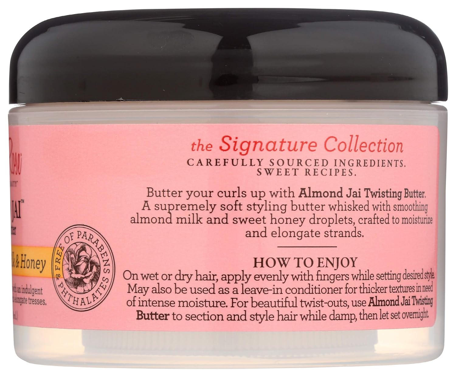 Camille Rose Almond Jai Twisting Butter, 8 fl oz : Standard Hair Conditioners : Beauty