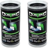 DustEND Premium Dust Filter for PC Case, Model G1, Black, 2-Pack