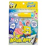 Spongebob Aqua Art, Mess-Free Water Reveal Coloring