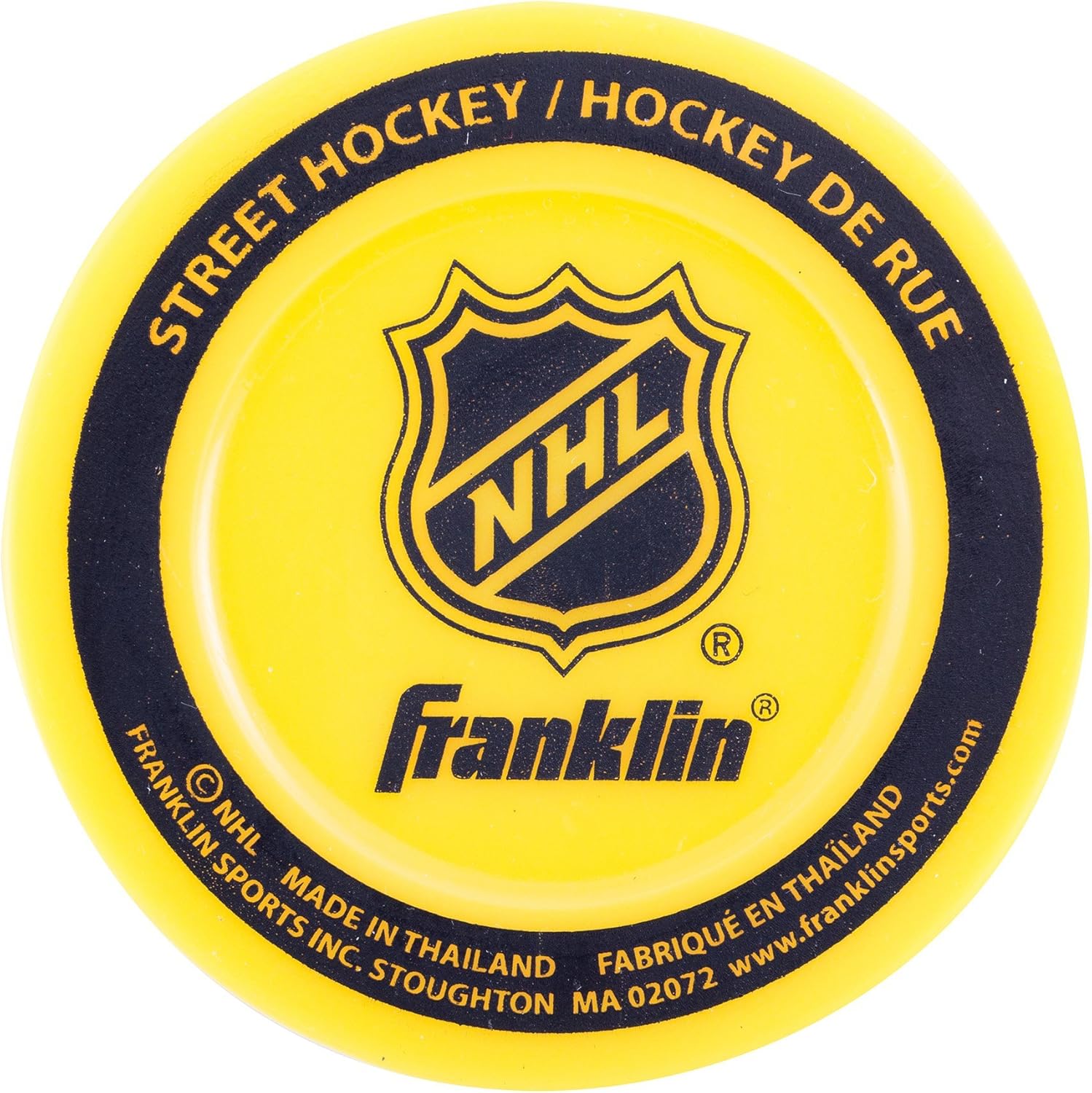 Franklin Sports Street Hockey Puck - NHL - Colors May Vary : Sports & Outdoors