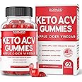 Keto ACV Gummies Advanced Weight Loss (1000mg) Keto Gummies - Fat Burning ACV for Weight Loss and Belly Fat - Delicious Apple Flavor - Non-GMO, Vegan, Third Party Tested - USA Made - (60 Count)