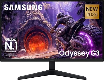 Monitor Gaming Odyssey G3 G30H (LS27HG302EUXEN), Flat, 27"