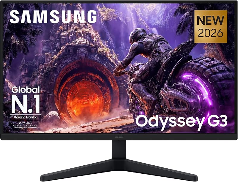 Monitor Gaming Odyssey G3 G30H (LS27HG302EUXEN), Flat, 27"