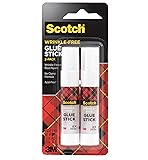 Scotch Wrinkle-Free Glue Sticks, 2 Pack, .27 oz Each