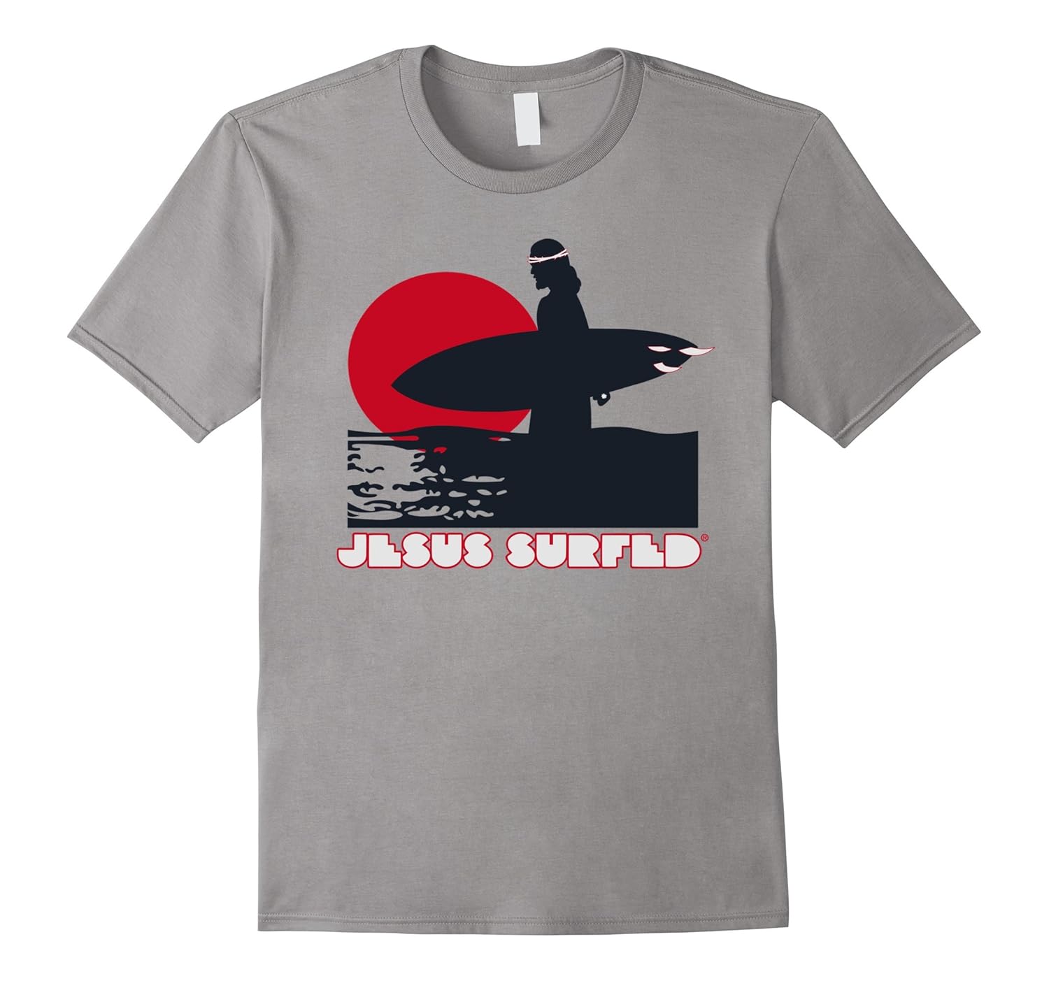Sunset -- Jesus Living Life to the Full - Christian T-Shirt-ANZ