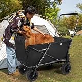 REDCAMP Folding Dog Trolley Cart 134L Heavy Duty Extendable Wagon view 8