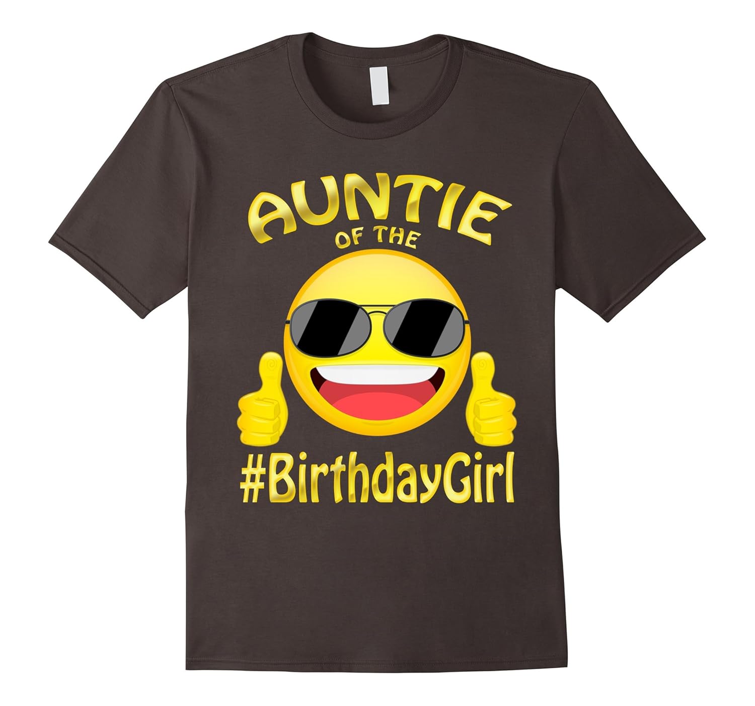 Auntie Of The Birthday Boy Emoji TShirt for cute AuntArt Artvinatee