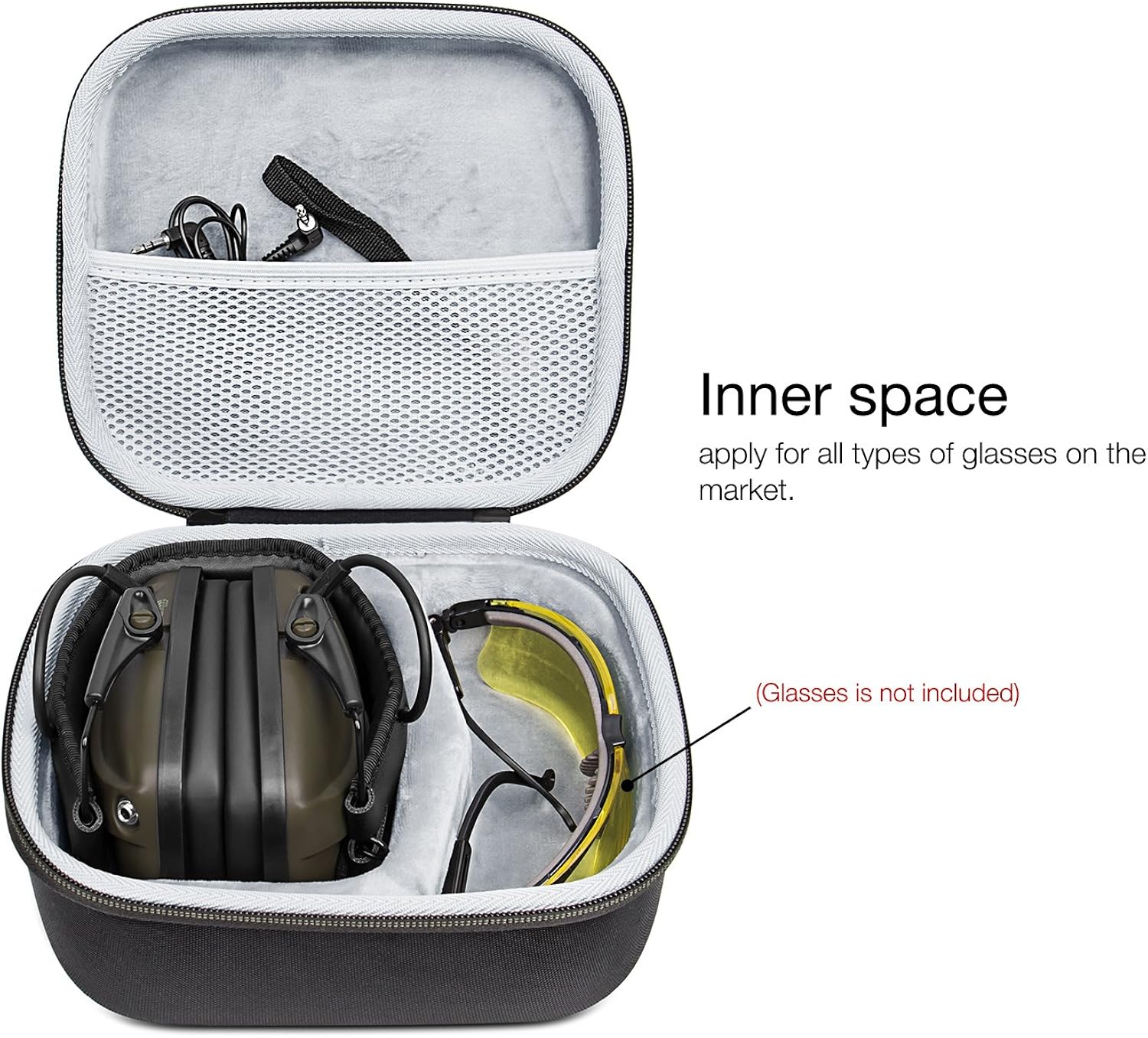 awesafe Electronic Shooting Earmuffs Hearing Protection with Sound Amplification and Suppression : Clothing