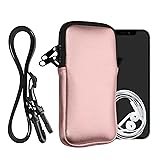 kwmobile Neoprene Phone Bag XXL - 7" - 6.9 x 3.3