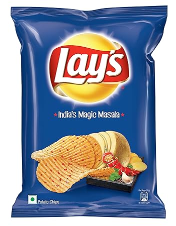 Lays Potato Chips Indias Magic Masala Party Pack, 167g Pack