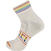 Merrell Unisex Men's and Women's Zoned Cushioned Wool Hiking Ankle Socks - Breathable Arch Support