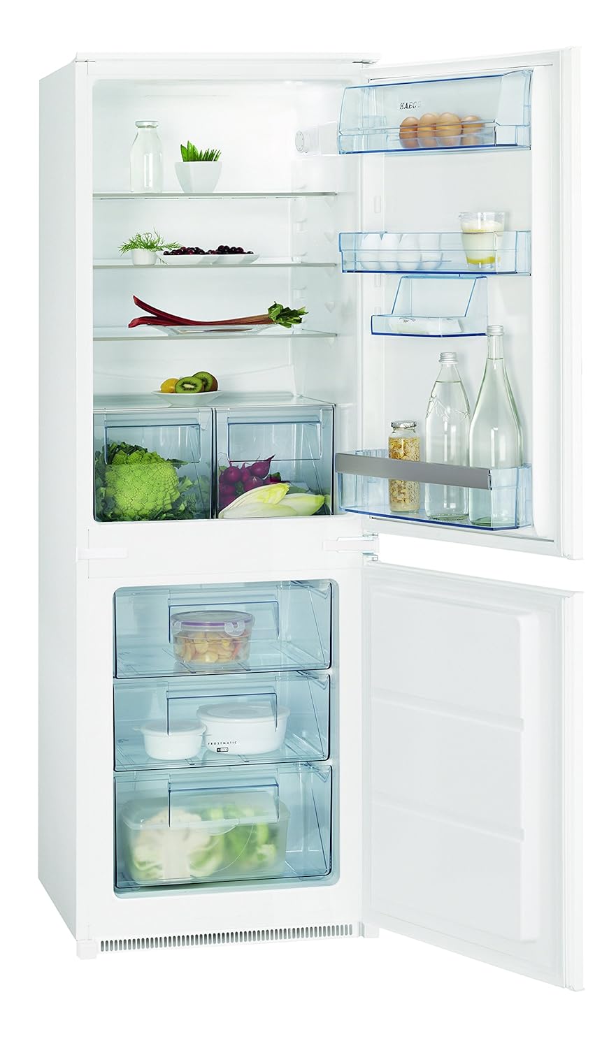 AEG SCS51600S1 Built-in White 160L 75L A+ - Frigorífico (Integrado ...