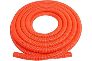 Cen-Tec Systems 50 Ft. Ultra-Flexible Crushproof Commercial Vacuum Hose with 1.5 Inch Inner Diameter