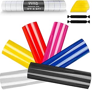 ORACAL 651 Vinyl Starter Kit Bundle for Cricut, Silhouette &amp; Cameo Incl. 3M Installation Toolkit (6 rolls)