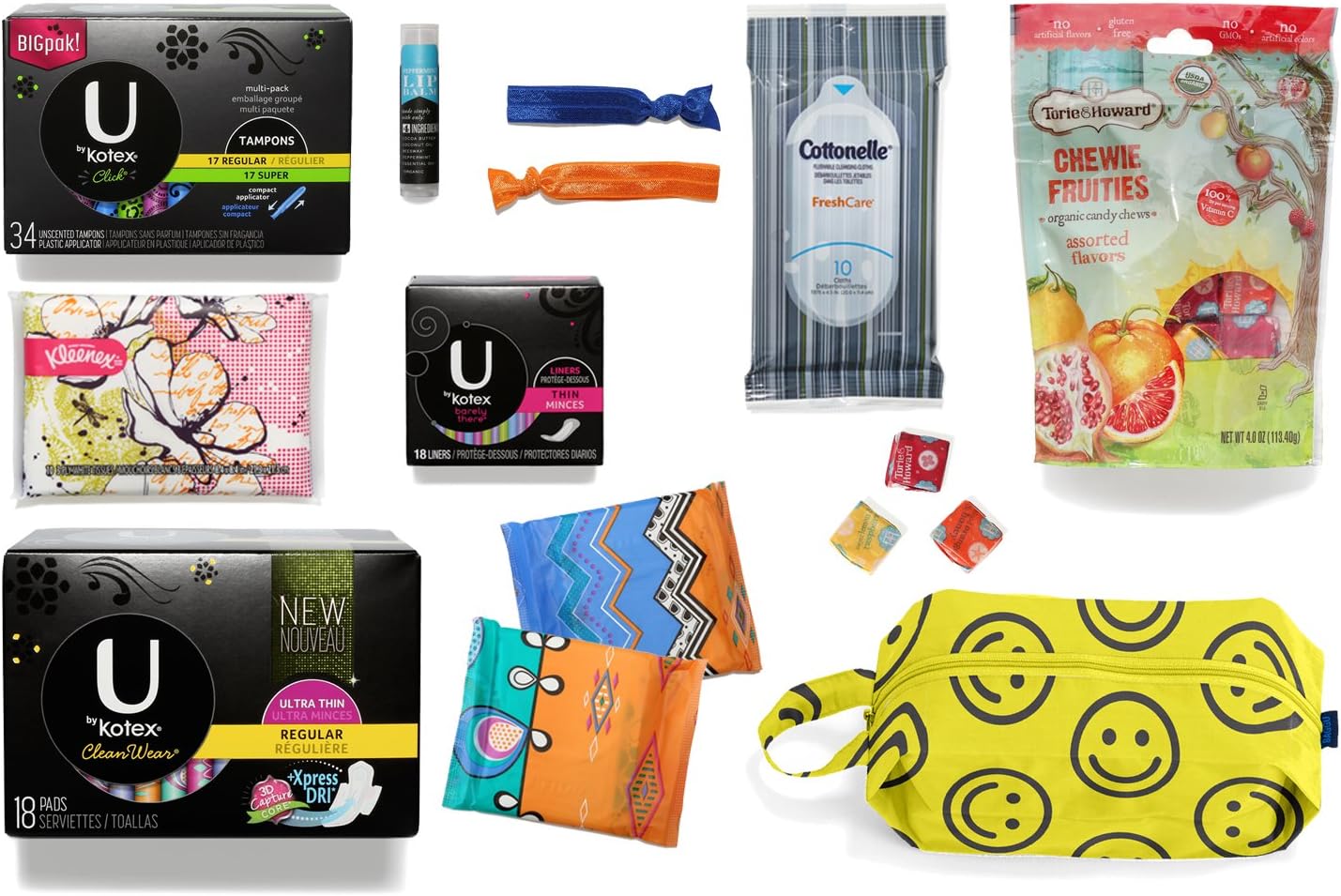 Signature Period Kit - Trust HelloFlo to Care for All Your Needs with This Menstrual Care Package. Get The Best from The Best, You and Your Body Deserve to be Taken Care of!