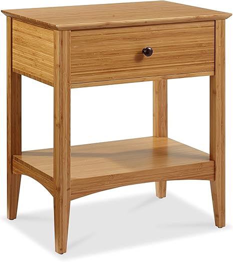 Eco Ridge Eco03ca Willow Bamboo Nightstand Caramelized Amazon Co Uk Kitchen Home