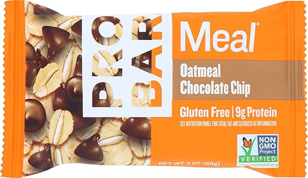 PROBAR MEAL OATMEAL BAR CHOCO CHIP, 3 OZ