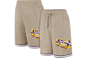 Ultra Game Men's NCAA Official Showtime Basketball Training Shorts - Classic Fit