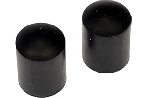 Dorman 02250 EPDM Coolant Bypass Caps - 5/8" Black