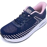 N BESUNEW Women's Wide Toe Box Walking Shoes Slip On Wide Width Tennis Sneakers Atheltic Running Shoes US 6-11