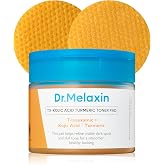 Dr.Melaxin TX Kojic Acid Turmeric Toner Pads with Tranexamic Acid, Toner Pad for Pigmentation &amp; Dark Spot Care, Gentle Keratin Care for Radiant Skin, Korean Skincare, 70 Sheets