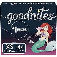 Goodnites Bedwetting Underwear for Girls, XS, 44 Ct, Discreet