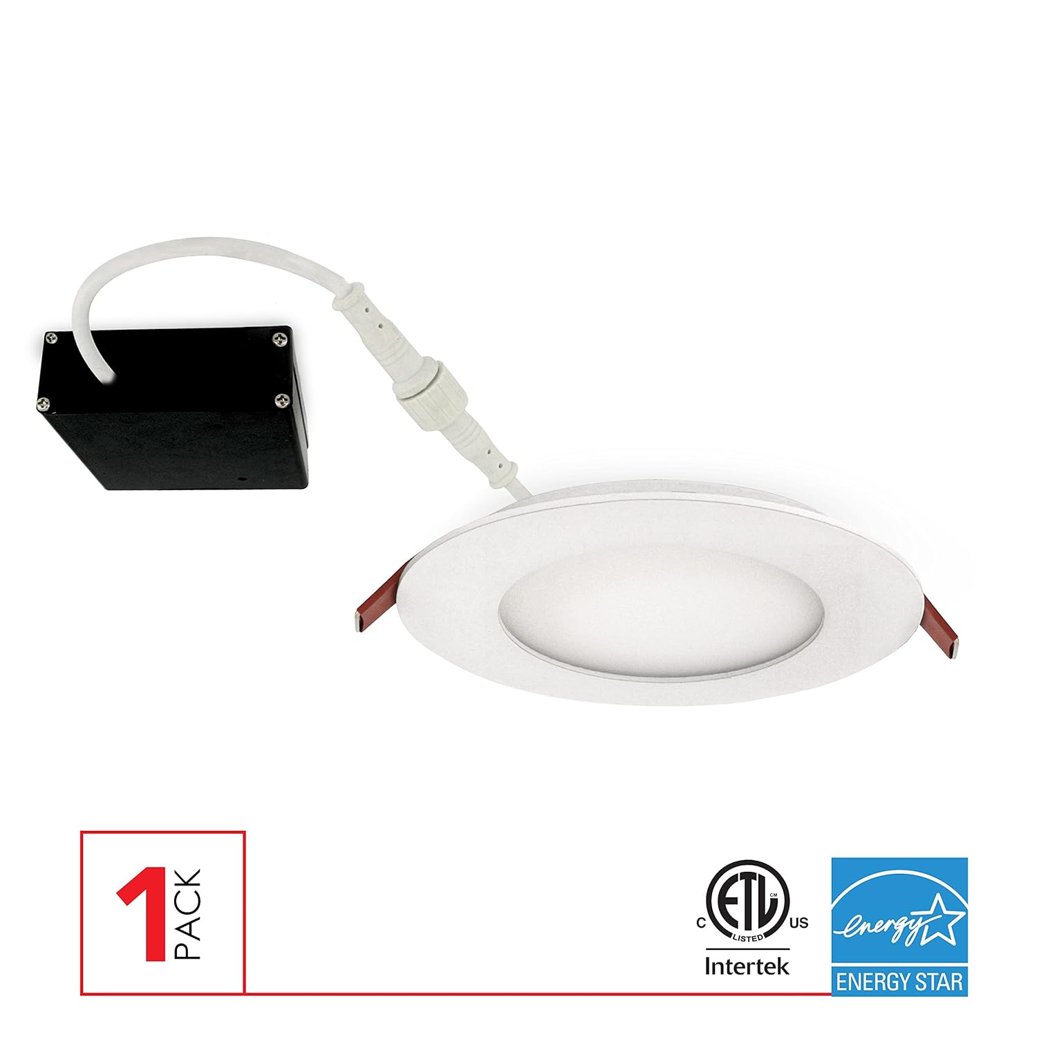LED Ultra Slim 4" Dimmable Recessed Ceiling Down Light, IC