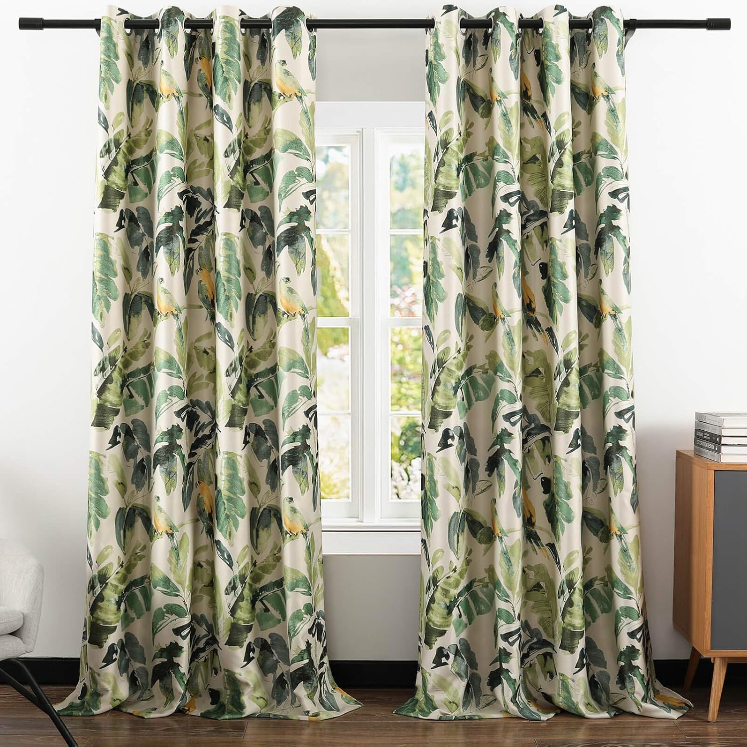 Amazon.com: Leeva Window Curtains Panels for Kids' Room, Thermal