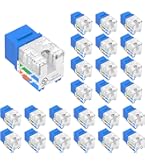 Amazon.com: Panduit CJ688TGBU-24 Mini-Com TX6 Plus UTP RJ45 Cat6
