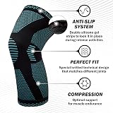 POWERLIX Knee Support for Women Men Blue Large view 7