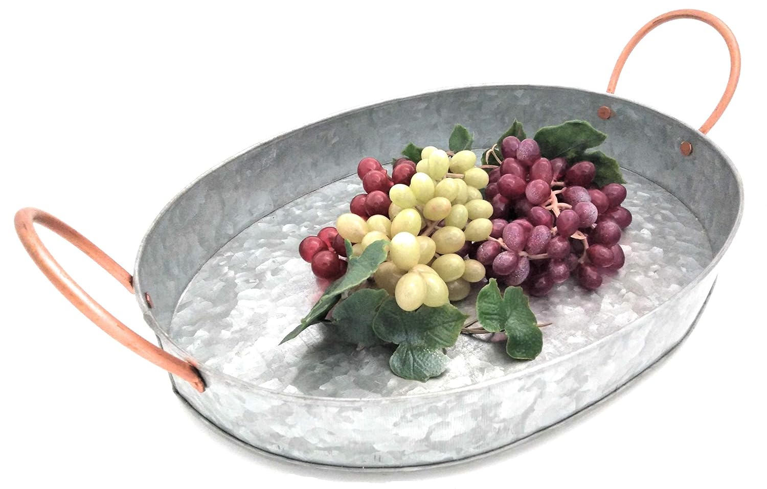 Amazoncom Galrose OVAL DRINKS TRAY DECORATIVE Serving Dish