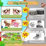 MuMua Wooden Montessori Farm Toys Set for 1 2 3 Year Olds Educational Sorting view 5