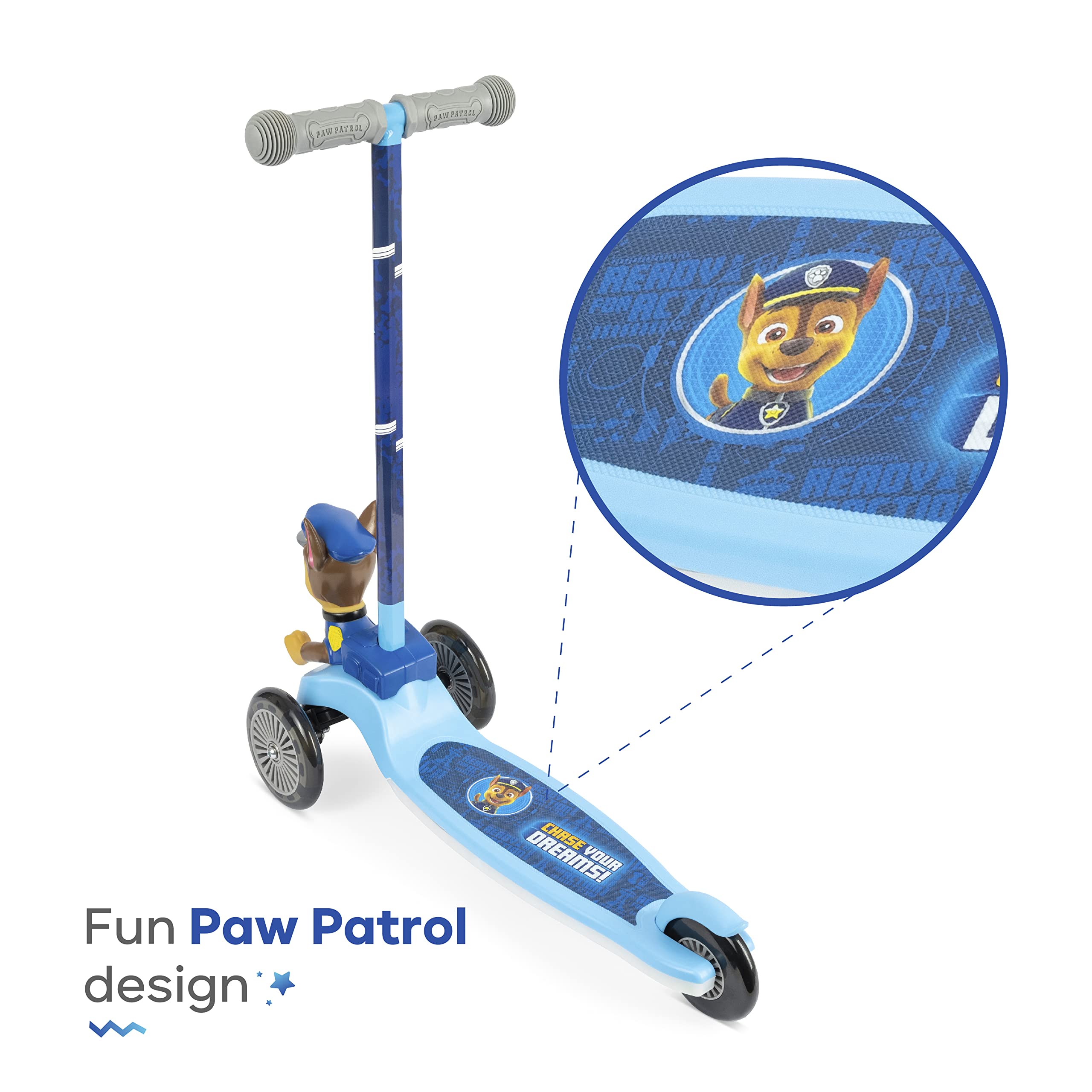 Sakar Self Balancing Toddler Scooter with Light-Up Wheels