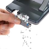 Rapesco Germ-Savvy Antibacterial ECO Luna Less Effort Stapler & X5-40ps Hole view 6