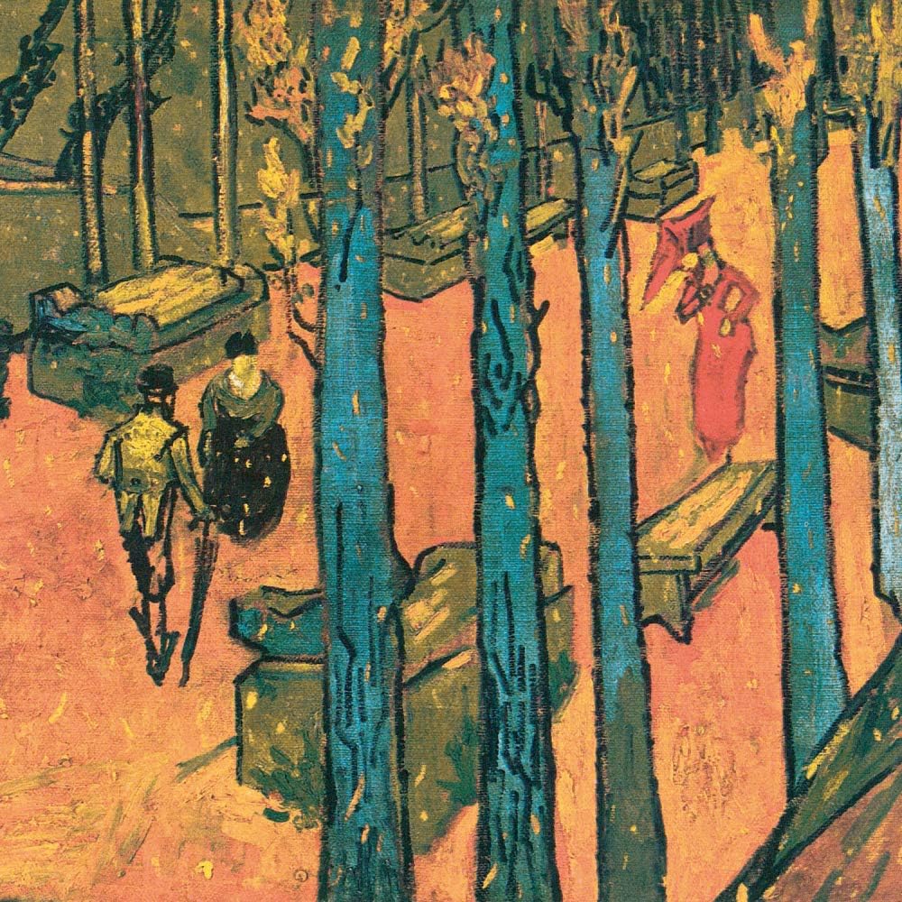 van gogh les alyscamps