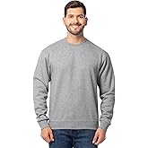 Fruit of the Loom Men's Eversoft Fleece Crewneck Sweatshirts, Moisture Wicking & Breathable, Sizes S-4x