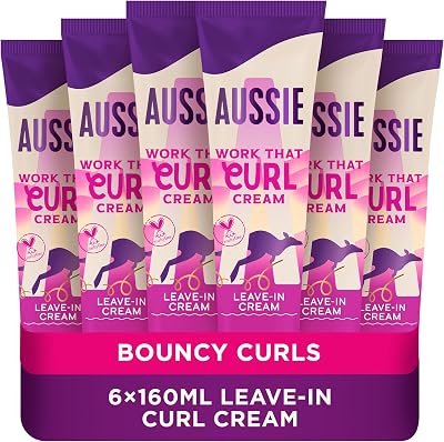 Aussie Curl Defining Cream 6x160ml - For Dry Curly & Wavy Hair