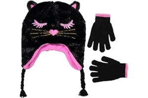 ADDIE & TATE Toddler Winter Hat and Gloves Set for Ages 4-7 or Boys & Girls Winter Hat & Toddler Mittens Ages 2-4